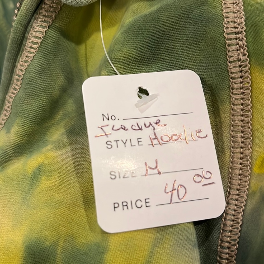 Liz Claiborne Tie Dye Zip Up